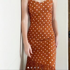 polka dot dress size xs-s bought at Nordstrom